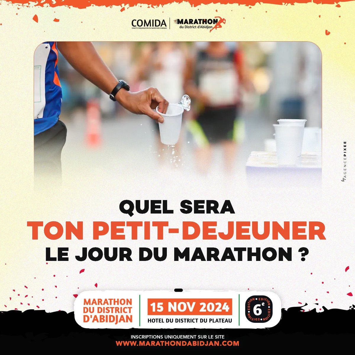 A) Banane + yaourt pour l'équilibre parfait 🍌🥛

😎 Une grosse assiette de garba chaud, rien ne vaut ça ! 💪

C) Café serré, et c'est parti ! ☕

D) Juste un peu d'eau... l'effort avant tout ! 💦

Réponds nous en commentaire 😉
