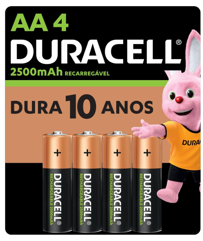 Pilha Recarregável DURACELL

De R$ 115,90 por R$89,90

amzn.to/3UkCLTr