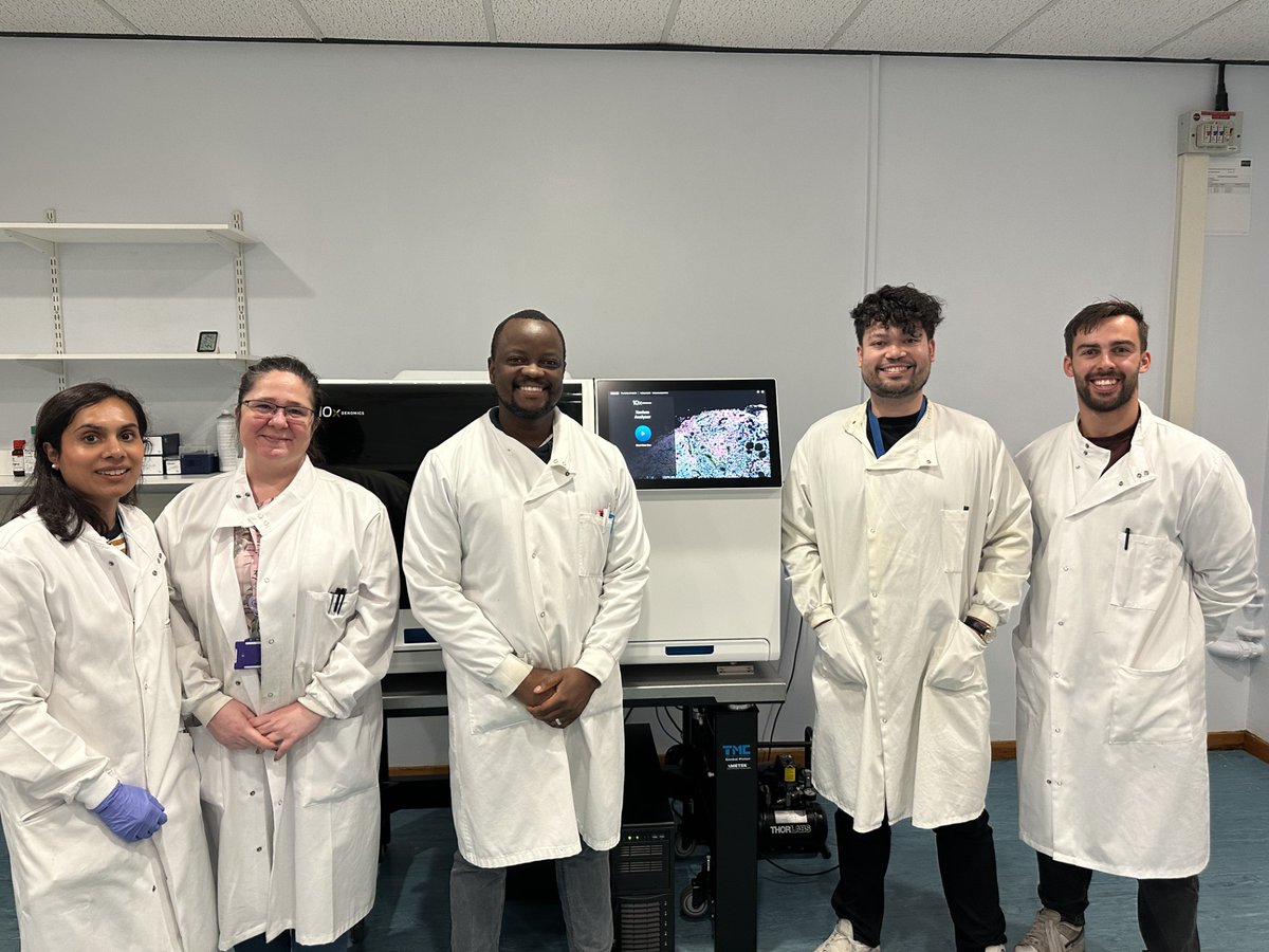LangtonSkinLab's tweet image. Installed, trained and ready to go! The #Xenium system enables us to generate spatial transcriptomic data in the skin and thus provide new insights across the pigmentary spectrum @10xGenomics