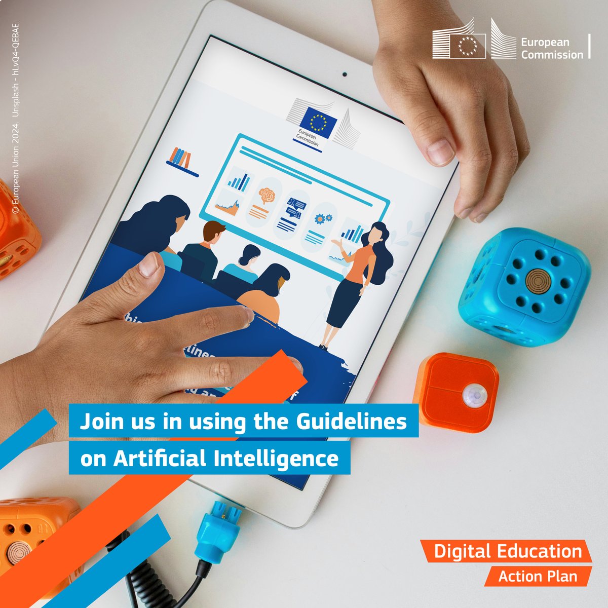 It’s been 2 years since the launch of the Guidelines on Artificial Intelligence! Downloaded + 29.000 times and translated into various languages, these guidelines are advancing AI in education. Share your feedback and shape the future: ow.ly/pL1Z50TPEZB

#AIGuidelines