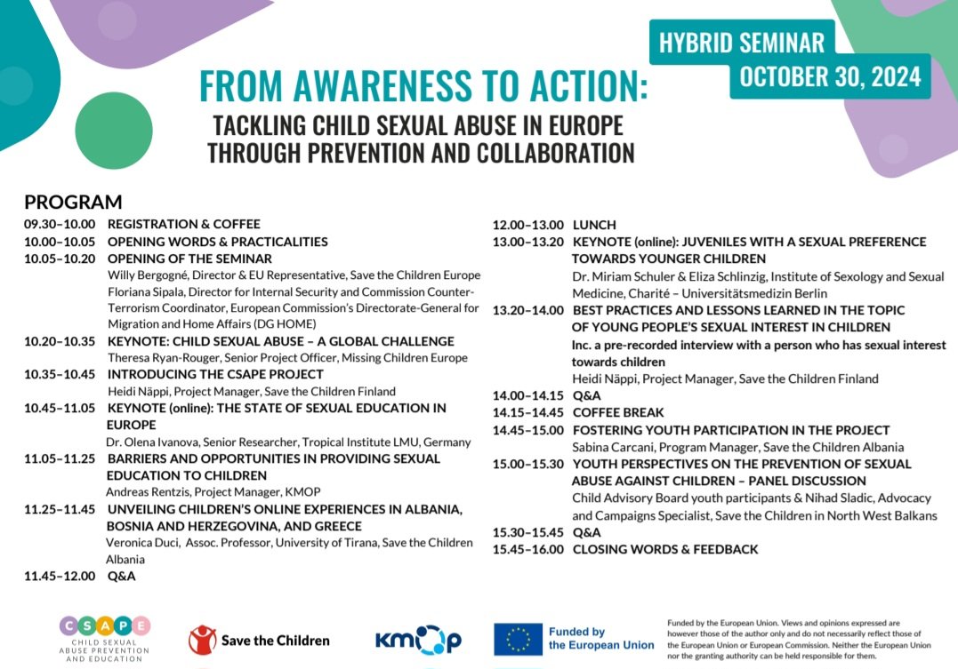 CSAPE–Child Sexual Abuse Prevention and Education tweet media