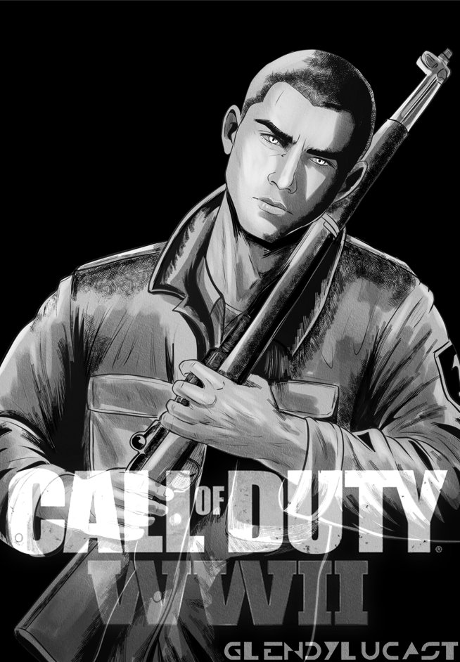 GlendyLucast's tweet image. Meet Clifford Wildblood. US Army’s 16th Infantry Regiment, 1st Infantry Division, First Platoon.

He hates Zussman (then, now?)

Dropping his story later.
----
Yes, It's my Call of Duty OC #CODWWII