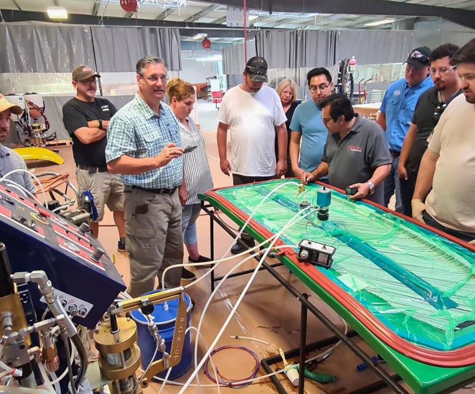 📅 Register Today: ow.ly/qShZ50TQm9x
Join us for an immersive, hands-on experience designed to equip you with cutting-edge closed molding techniques. Transform your processes and take advantage of insights that drive results.

⏳Seats are filling fast. Secure your spot!