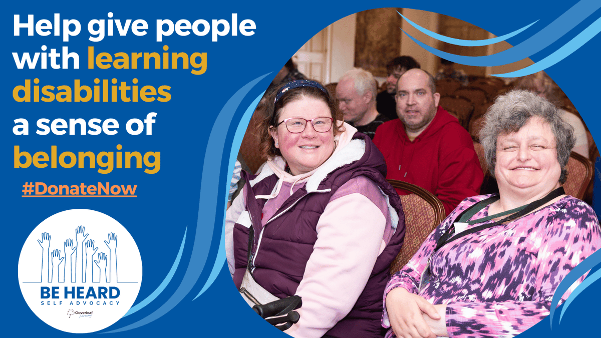 💙 Together, We Can Fight Loneliness for People with Learning Disabilities 💙 

 2/3 of people with learning disabilities feel lonely—double the rate of others. 
Help change this by donating today!  

👉 Donate: bit.ly/47w9t9M 

 #BeHeard