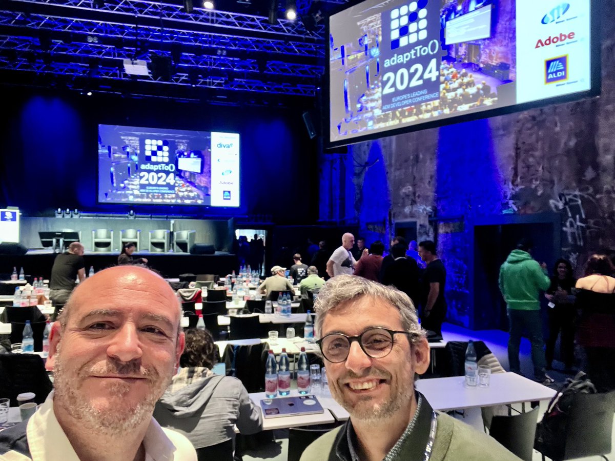dgarciaor's tweet photo. Today is our second day at the @adaptto 2024 event in Berlin. We’re proud of representing @NTTDataSpain. #adapTo2024 #NTTDATA #AdobeExperienceManager #TechnologicalInnovation #Berlin #development https://t.co/y2YA5jtEev