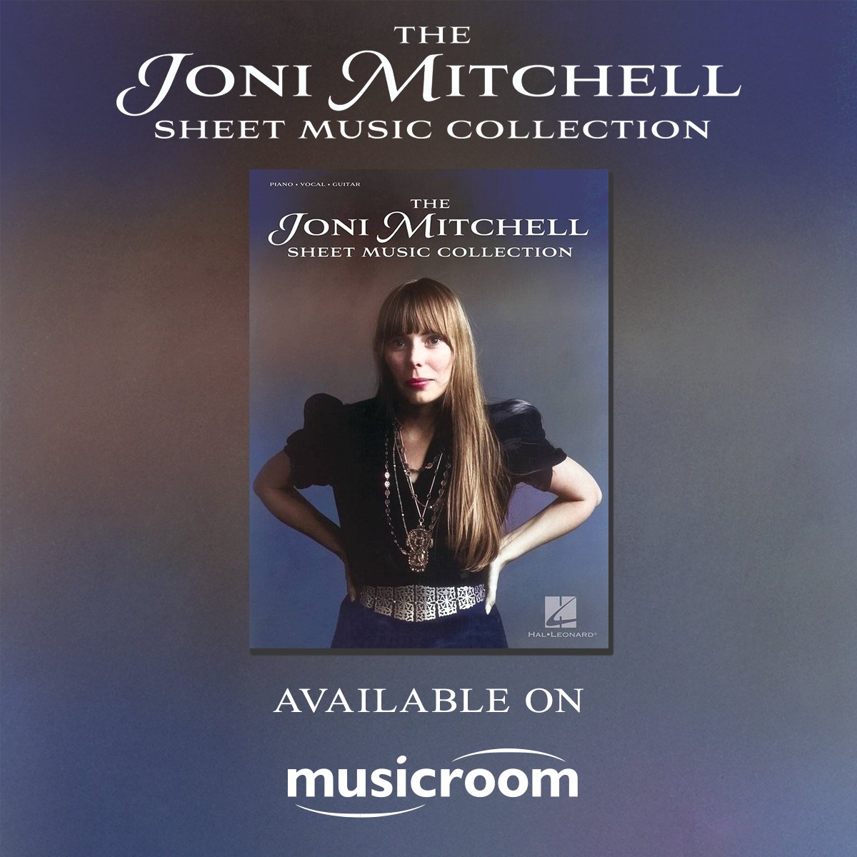 Musicroom (@musicroomonline) on Twitter photo Immerse yourself in the musical world of <a href="/jonimitchell/">Joni Mitchell</a> with this beautifully curated collection, featuring 32 of her iconic songs like "California," and "Big Yellow Taxi," expertly arranged for piano, voice, and guitar!
Get your copy ➡️ musicroom.com/joni-mitchell-… Immerse yourself in the musical world of <a href="/jonimitchell/">Joni Mitchell</a> with this beautifully curated collection, featuring 32 of her iconic songs like "California," and "Big Yellow Taxi," expertly arranged for piano, voice, and guitar!
Get your copy ➡️ musicroom.com/joni-mitchell-…
