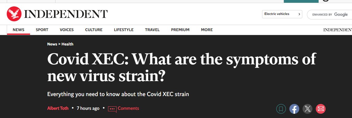 EnemyInAState's tweet photo. NHS Now Advising 10-Day Isolation Period For New #XEC Covid Virus As It Rampantly Spreads Across UK Causing Many 'Mild' Cases To Rapidly Detoriarate Struggling To Breathe As Drs Issue Warning & Say Masks & Social Distancing May Come Back...