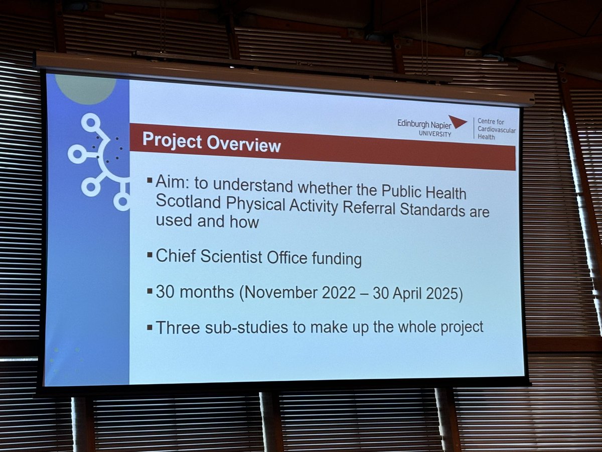 Jillian Gibson (@jilliangibby) on Twitter photo Super interesting day <a href="/EdinburghNapier/">Edinburgh Napier University</a> learning about the Scottish Physical Activity Referral Scheme #ScottishPARS Super interesting day <a href="/EdinburghNapier/">Edinburgh Napier University</a> learning about the Scottish Physical Activity Referral Scheme #ScottishPARS