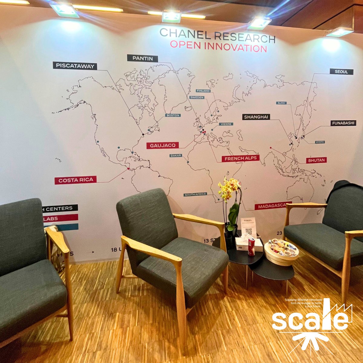 🚨 The #SCALE #project was present last week at Cosmetic 360 in Paris

🌊 Our coordinator Microphyt and our partner in charge of cosmetics testing Chanel were present on a dedicated Scale stand
 Curious to find out more about the project? 👉 scaleproject.eu