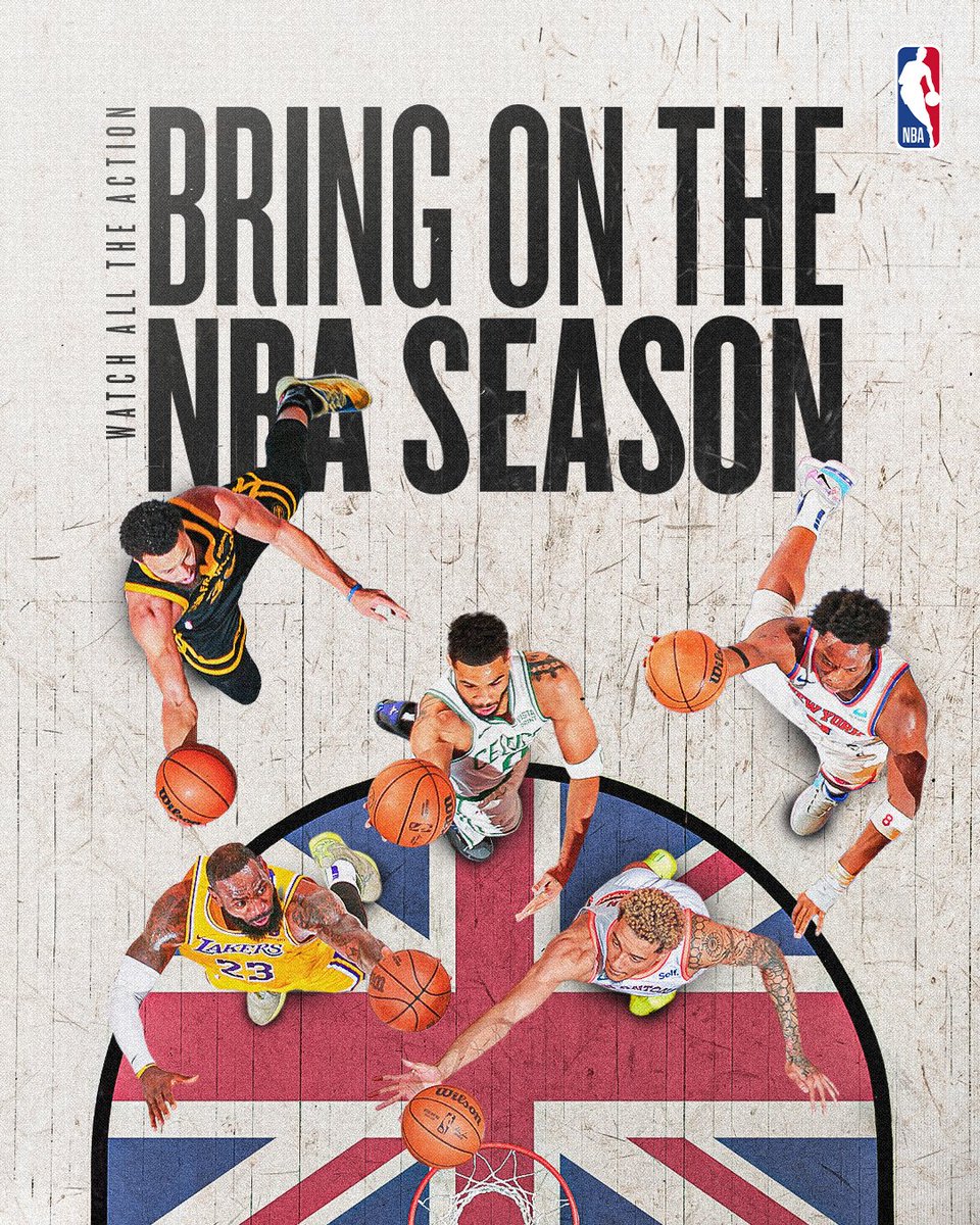 UK NBA fans, are you ready?

The new NBA season is here 🔥

Bring it on.
