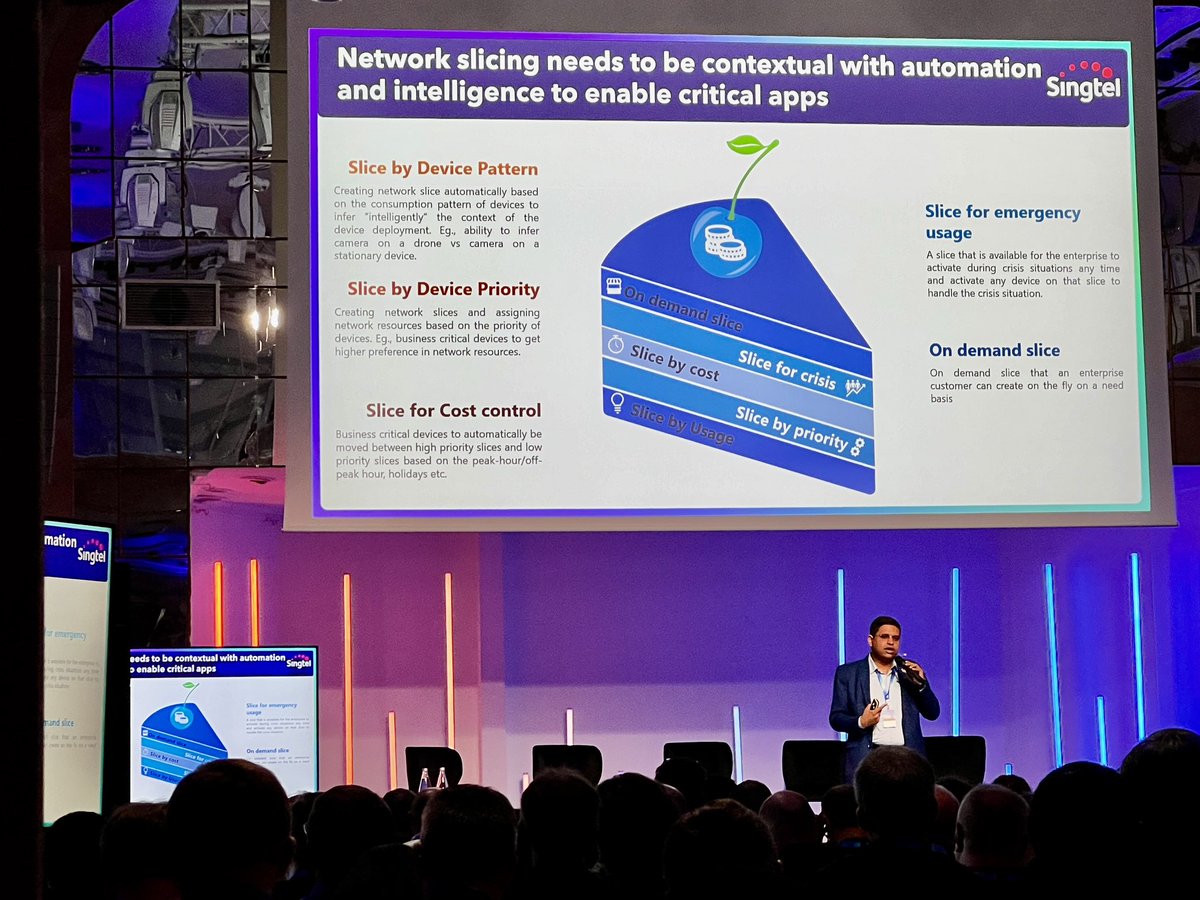 BevEve's tweet image. &apos;#NetworkSlicing needs to be contextual with automation and intelligence to enable critical apps&apos; 

Top insights from @Singtel’s Manoj Prassana Kumar at #OSSBSSSummit2024 who explained how the Paragon Platform is supporting enterprises, with help from @EricssonSoftw

#5G #ad #OSS…