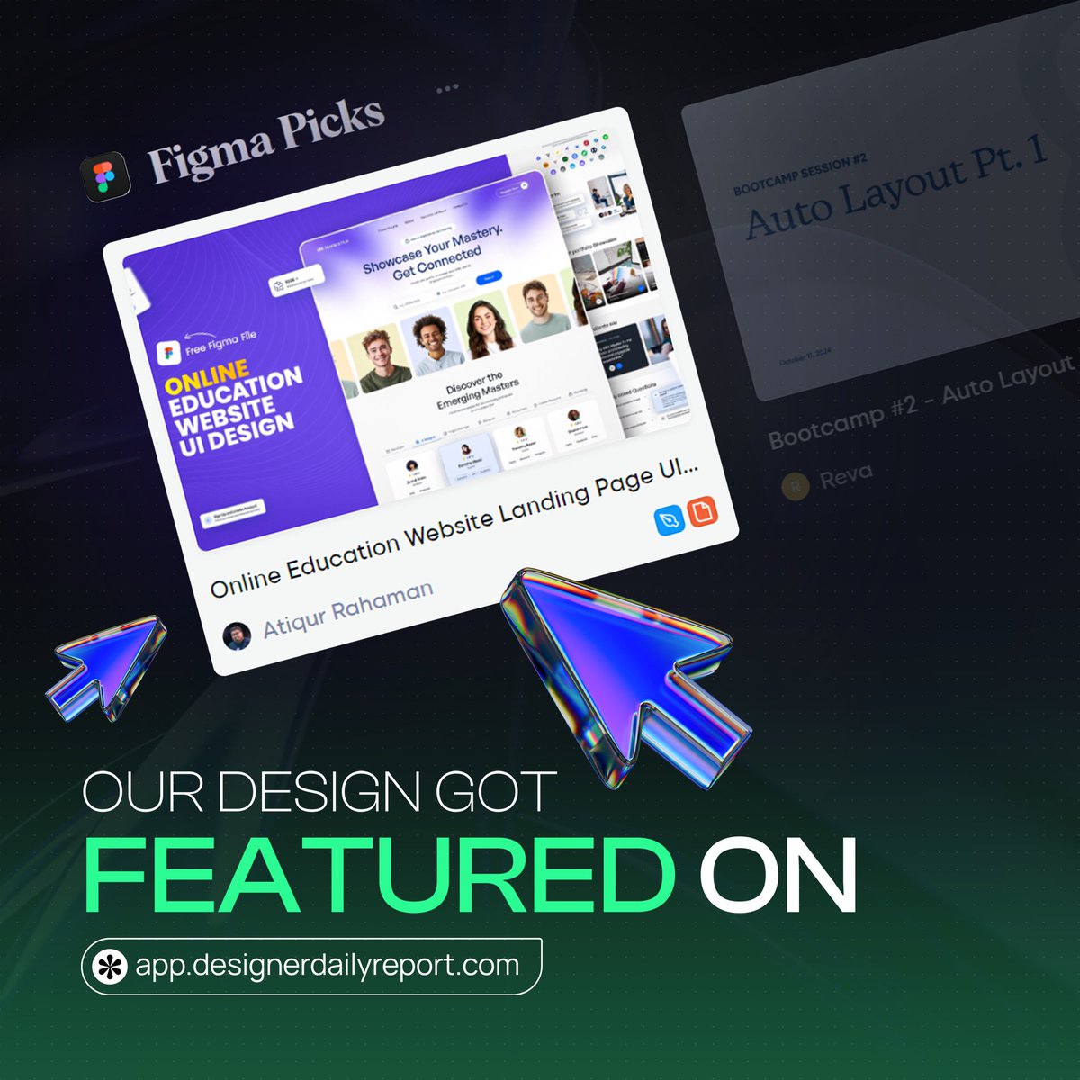 design_monks's tweet photo. 🎉 Exciting news!
Our design was featured in the @designerdaily_r 🌟
Huge thanks to our amazing team of Design Monks for their hard work. 💪
Check out the feature here!
👉 https://t.co/QfgL7GWWWd
#DesignMonks #ProudMoment #DesignerDailyReport https://t.co/TtEpu2R8xN