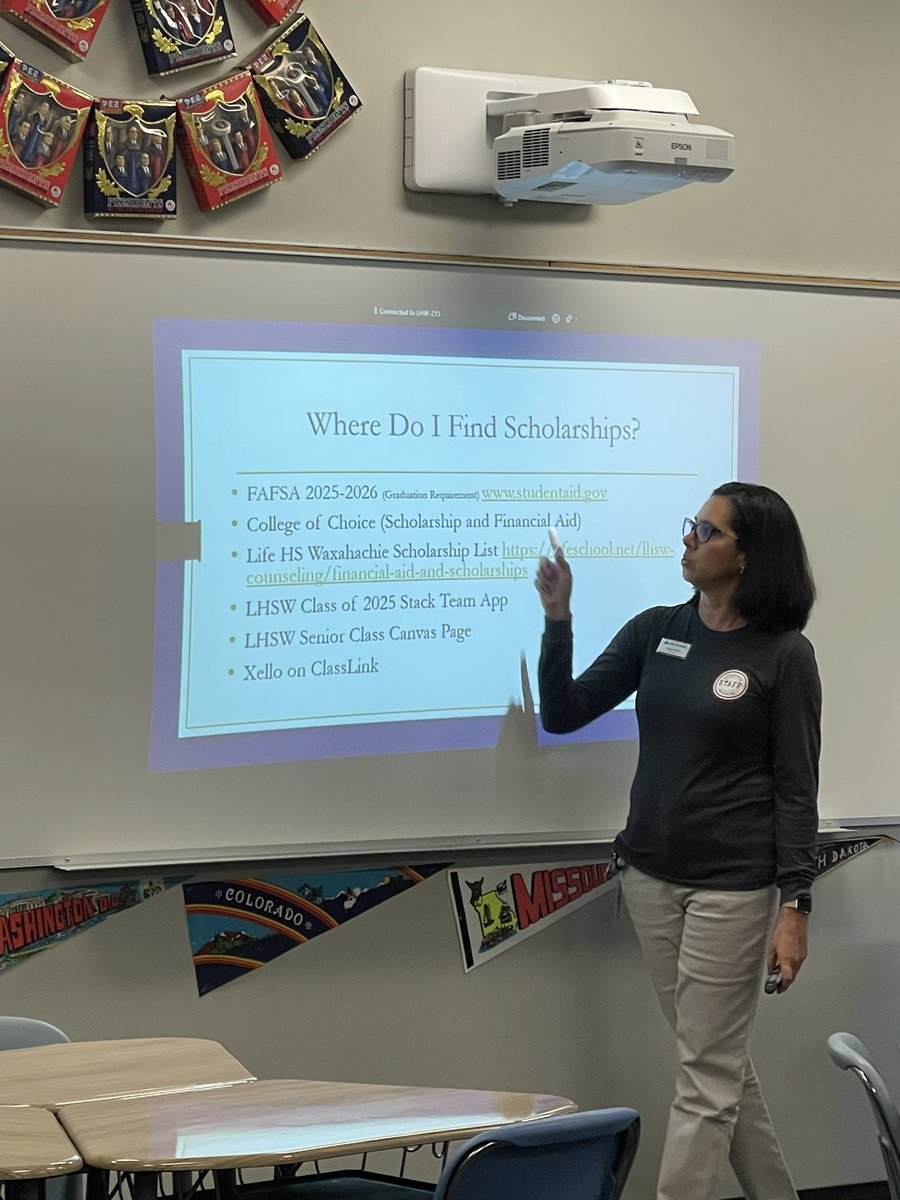 Shout out to Alysa Shull <a href="/lifemustangs/">Life High School Waxahachie</a>!  She led a great session on scholarships/FAFSA for our parents!  She did fabulous job sharing helpful information!  #Lifeleader