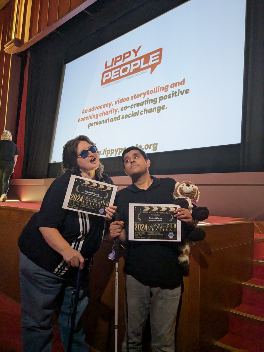 Last week two of our storytellers shared their stories on the big screen at the Leeds Trauma Informed Film Festival.  What an amazing day with so many inspiring stories &amp; fantastic work going on in #Leeds and further afield. 
#Trauma #Film #Storytelling