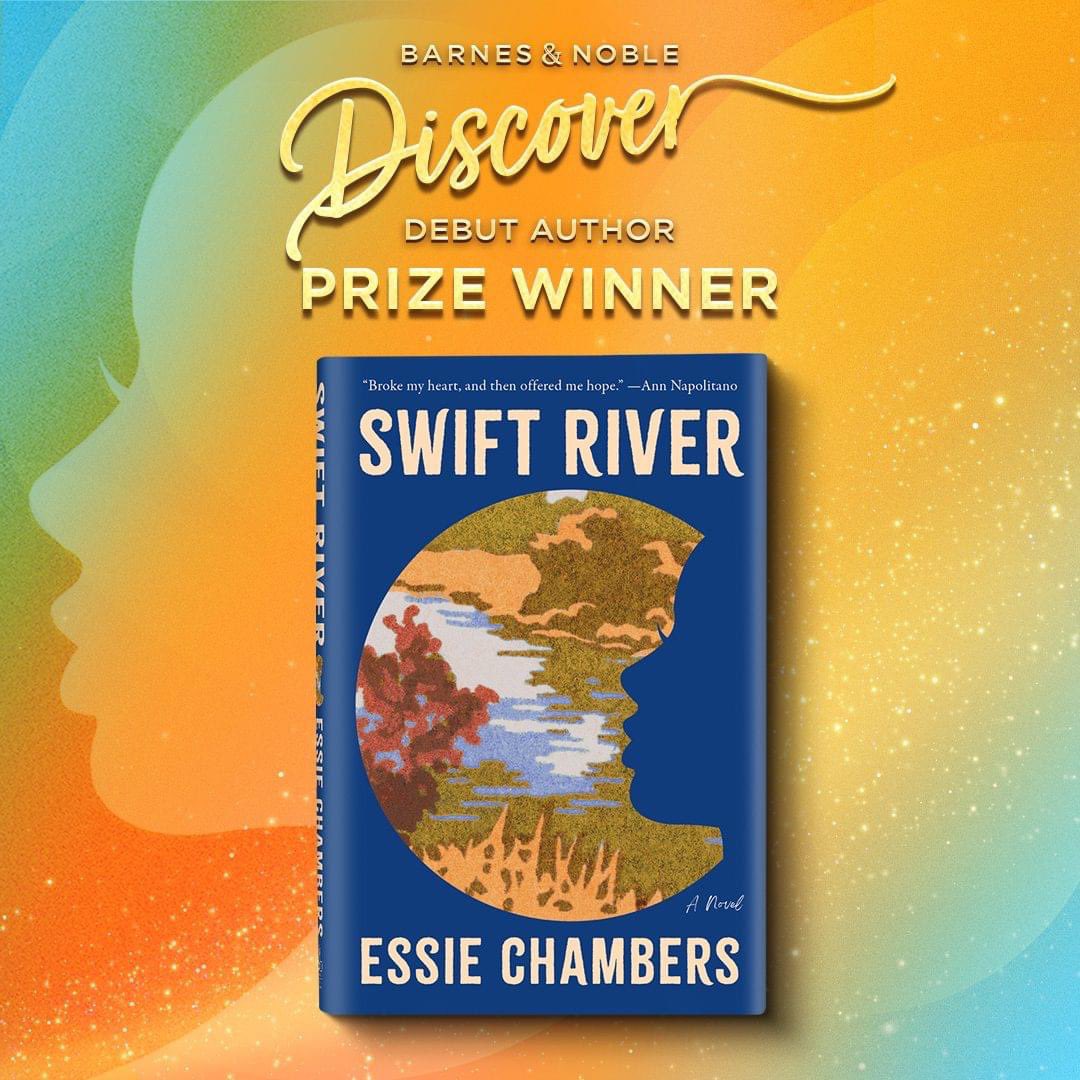 Our 2024 Discover Prize Winner is Essie Chambers. Her novel, Swift River, is as hilarious as it is heartbreaking. We can't wait for you to meet Diamond Newberry, an enthralling heroine that will linger with you long past the last page. 
 
#BNDiscoverPrize #Debut #bnwaterfordfl