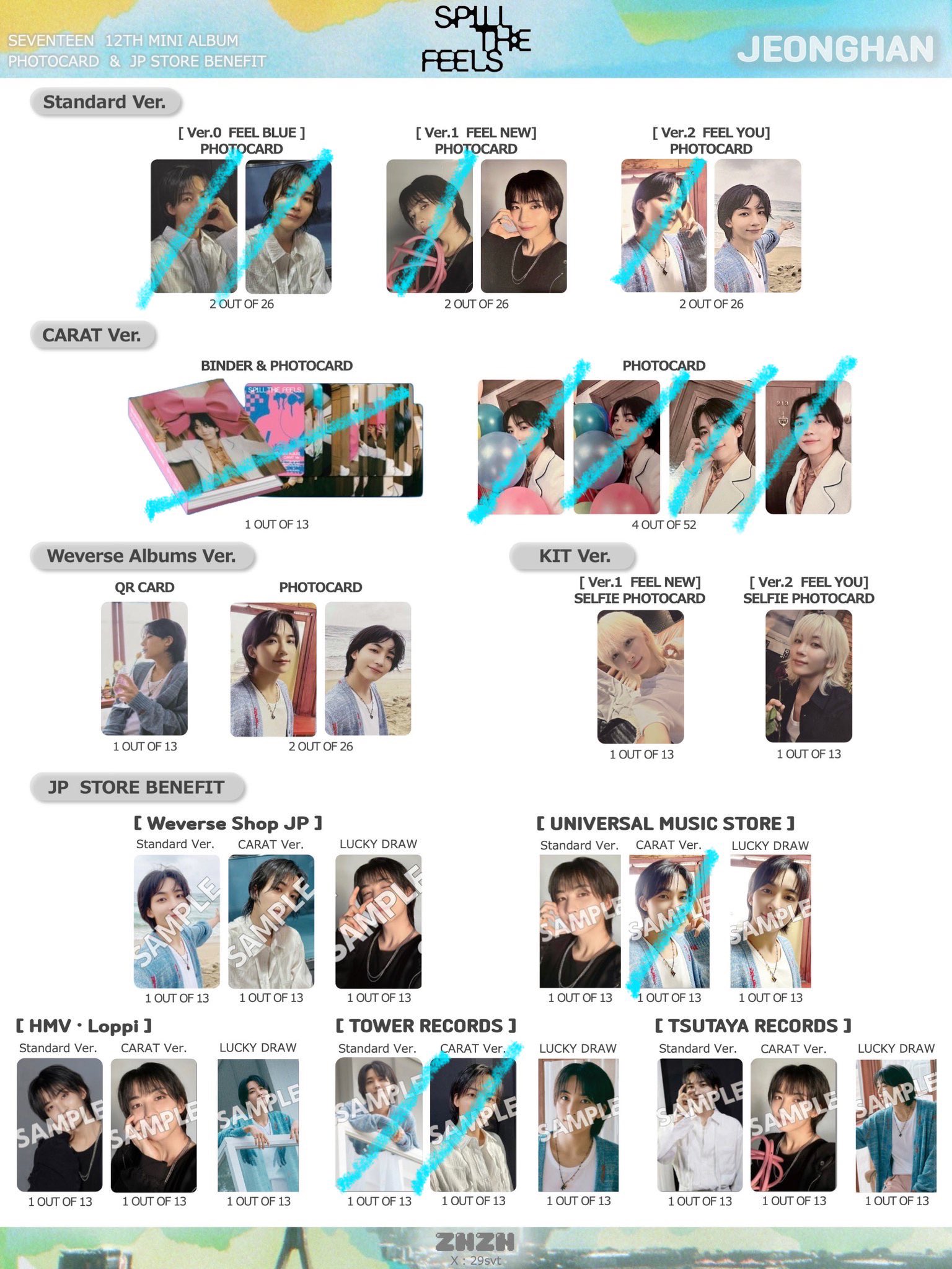 SEVENTEEN セブチ ホシ 52枚 まとめ売り トレカ セブチ ホシ トレカ 13