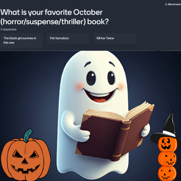 At our recent LISSA meeting we discussed some of our favorite spooky reads, curious minds want to know... What's YOUR favorite spooky read???🎃👻📚