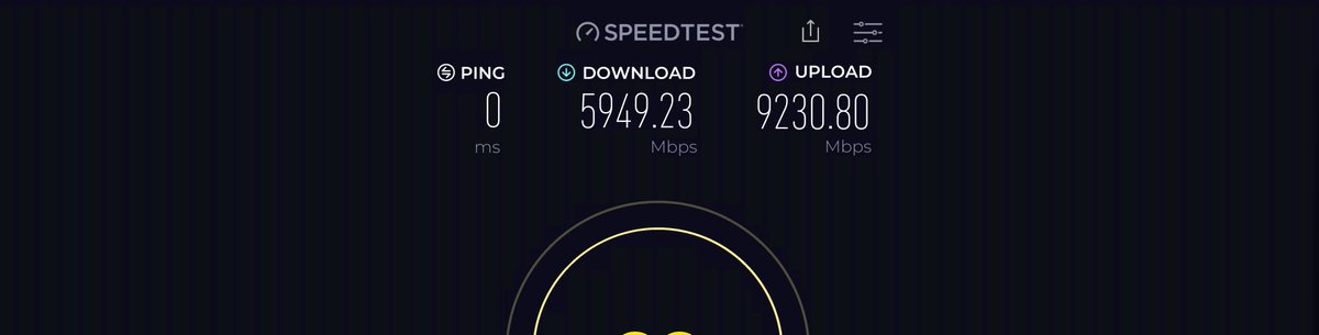 0 MS ping with our Ashburn servers! ⚡️

And they are crushing every speed test with a real speed of 40 Gbit/s per port!

Be among the first users to try them and get yourself the $15 welcome offer 🎁

Code: U466XF7ATX

servers.solar/ashburn