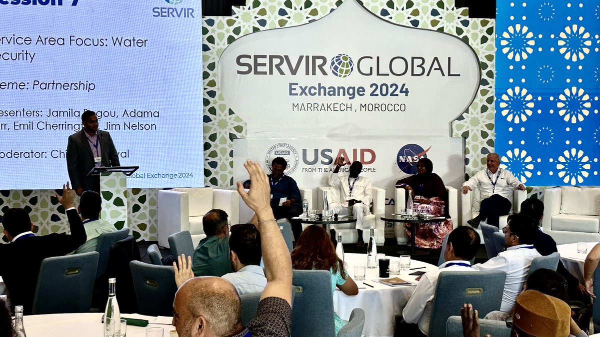 Franz J Meyer (@sarevangelist) on Twitter photo ‼️From <a href="/SERVIRGlobal/">SERVIR Global</a> #SAGE2024‼️
Now we start a panel discussion on Water Security, discussing remote sensing 🛰️ applications, challenges, and opportunities. <a href="/BzGEO/">🇧🇿 Belize GEO 🛰️</a> prominently featured on the panel! 🥳
#Space2Village #GoldenAgeOfSAR ‼️From <a href="/SERVIRGlobal/">SERVIR Global</a> #SAGE2024‼️
Now we start a panel discussion on Water Security, discussing remote sensing 🛰️ applications, challenges, and opportunities. <a href="/BzGEO/">🇧🇿 Belize GEO 🛰️</a> prominently featured on the panel! 🥳
#Space2Village #GoldenAgeOfSAR
