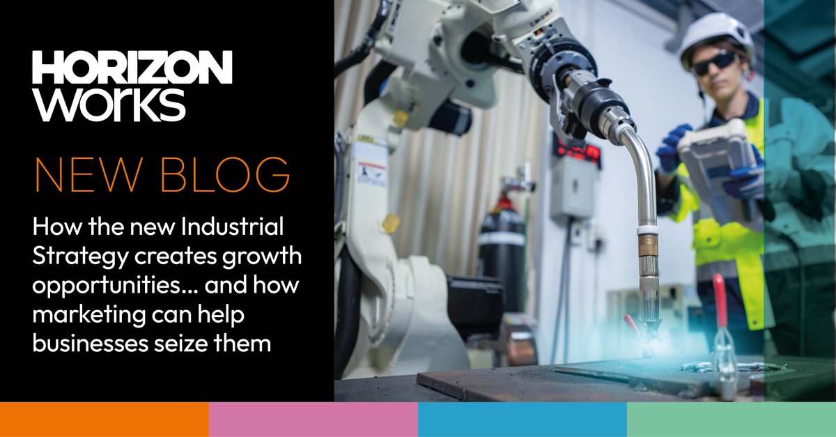 What will the UK’s first industrial strategy in 7 years mean for your business?
 
In our recent blog, we look at the opportunities the new #strategy may create &amp; how marketing can play a role in communicating your capabilities &amp; commitments

horizonworks.co.uk/how-the-uks-ne…

#Blog #ukmfg