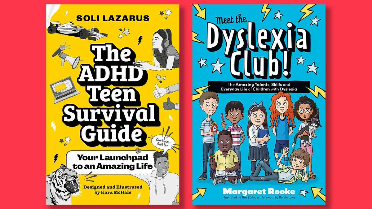 Want to win these lively #neurodiversity books for your school library? 

@booktrust are running a giveaway for #ADHDAwarenessMonth and #DyslexiaAwarenessMonth

buff.ly/3BXgd4L 

@MargsRook