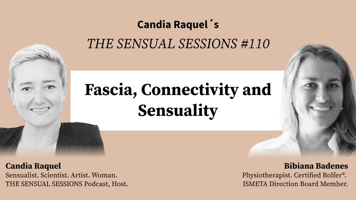 CandiaRaquel's tweet photo. Estranged from pleasure? Discover how to rekindle sensuality by embodying the connectivity of fascia here on episode #110 of The Sensual Sessions Podcast!

📺 WATCH EPISODE 👇

https://t.co/Ca2HAVcqSE https://t.co/76GANTrkke