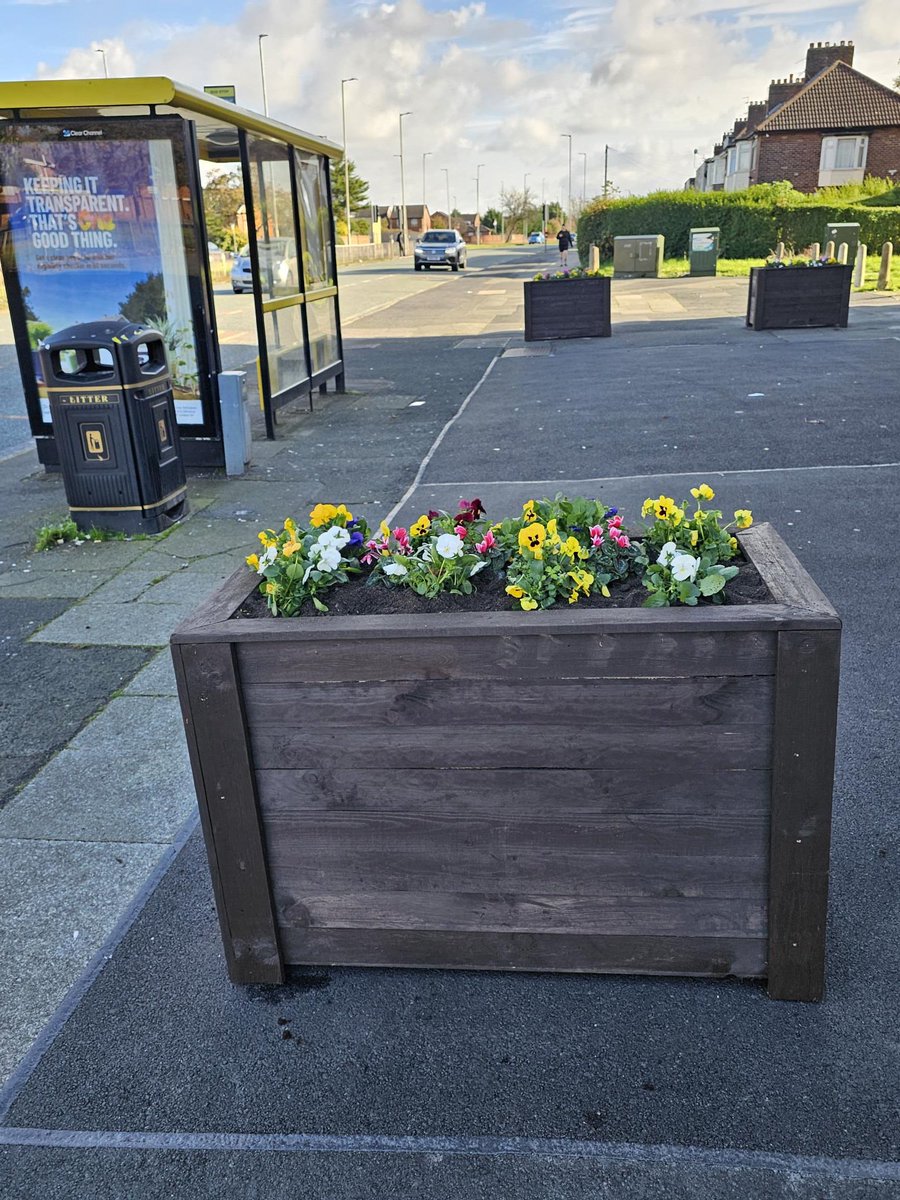 harrydoyle96's tweet photo. Dovecot is blooming 🌷 🌺
After complaints over pavement parking outside the Daily Stop shop, I have had 4 planters installed and they are now planted up.
Making our shopping parade and bus stop safer for pedestrians and passengers.
#MakeDovecotCleanAgain https://t.co/2kuBO4DcDn