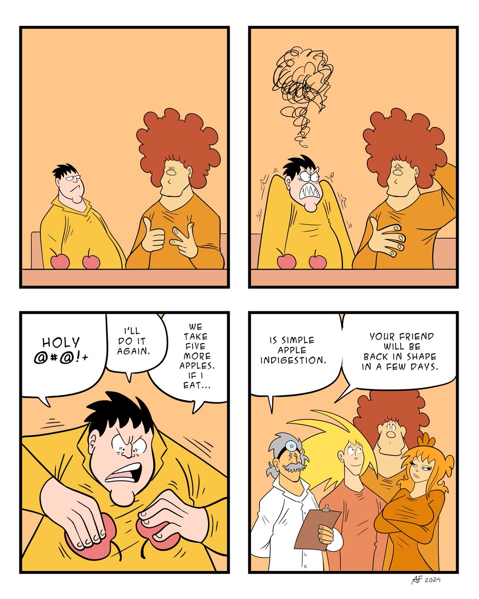 Everydayfumetto's tweet photo. 🇮🇹 📷
#fumetto #fumettista #strisciacomica #fumettoindipendente #gag #comics #comicstrip #friends #friendship #compiti #scuola https://t.co/d4evpqFmg2