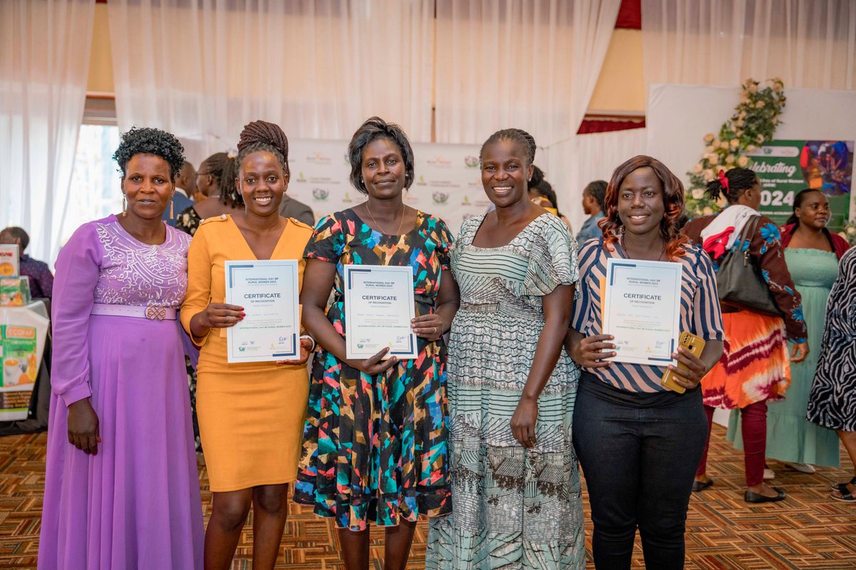 unyfa1's tweet photo. #IDRW successfully concluded as Hon. Asamo Hellen, Minister of State for Disability affairs, urged rural women to adopt value-addition initiatives, to boost productivity beyond subsistence farming. We're grateful to the speakers, partners @unffe and dlv for making this event. https://t.co/PcJgzuV5WA