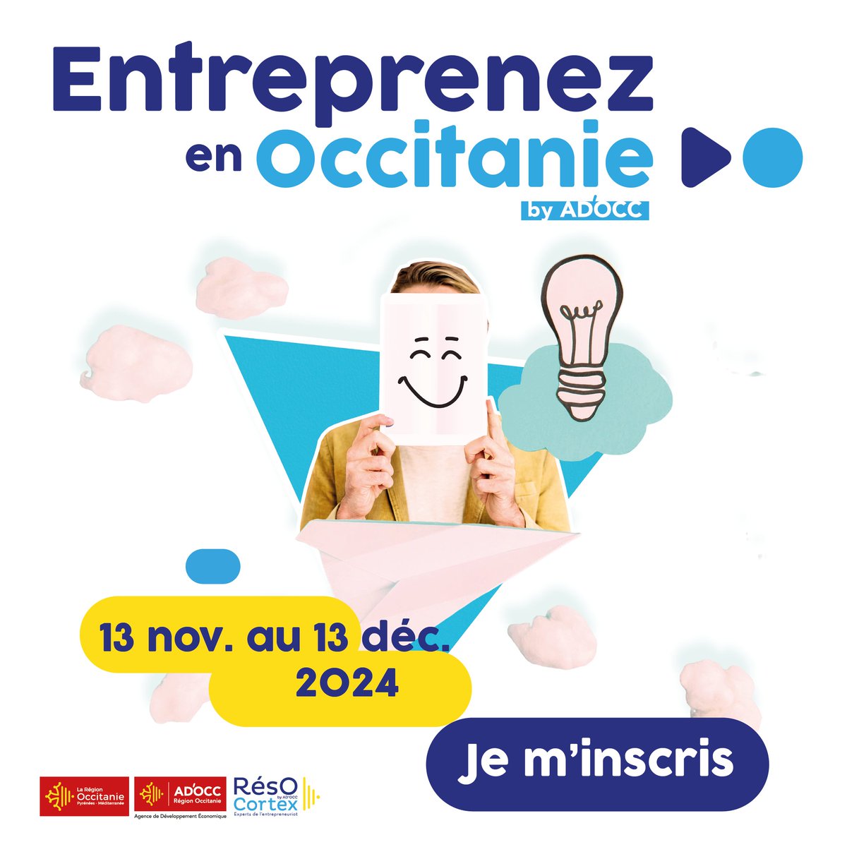 🔔 Entreprenez en Occitanie, c'est parti !
Un mois de rencontres dans toute la région : tables rondes et conseils &amp; accompagnements pour futurs entrepreneurs 🚀

📅 Retrouvez toutes les dates et lieux ici 👉 cutt.ly/teSQ6Cy4

Ne manquez pas cette opportunité !