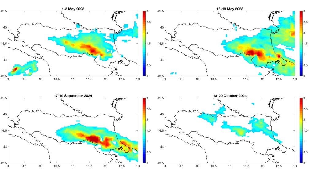 🔴🌧#Floods in #EmiliaRomagna: extreme rainfall reaching up to 300% of the climatological average! ️
Over the past 18 months, the region has faced 4 intense flood events, showing increasing vulnerability to extreme weather. #alluvioneemiliaromagna
A thread 👇🧵