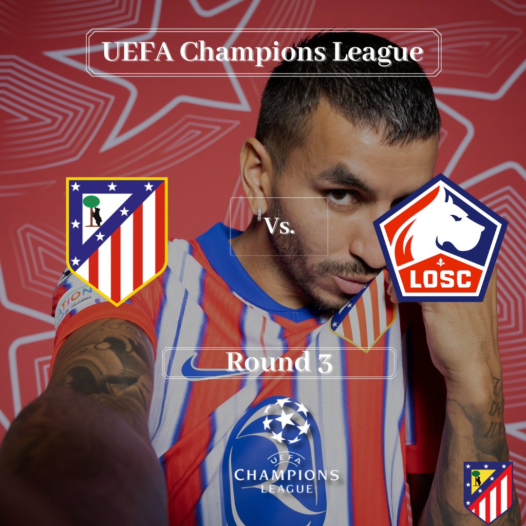 PenaAtletiCol's tweet photo. Es la hora de volver a soñar, nada está perdido aún, perdimos una guerra pero jamás la batalla.
¡Aúpa Atleti!
⚽ @atleticodemadrid vs @losclive 
📆 23/10/2024
⏱️ 14:00 hrs. Colombia 
🏟️ Metropolitano-Madrid-España 
#championsleague 
#AtletiLosc
#nuncadejesdecreer https://t.co/1962187PfD