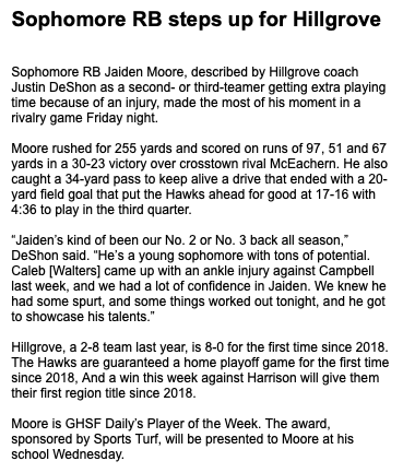 Cobb Sports tweet media