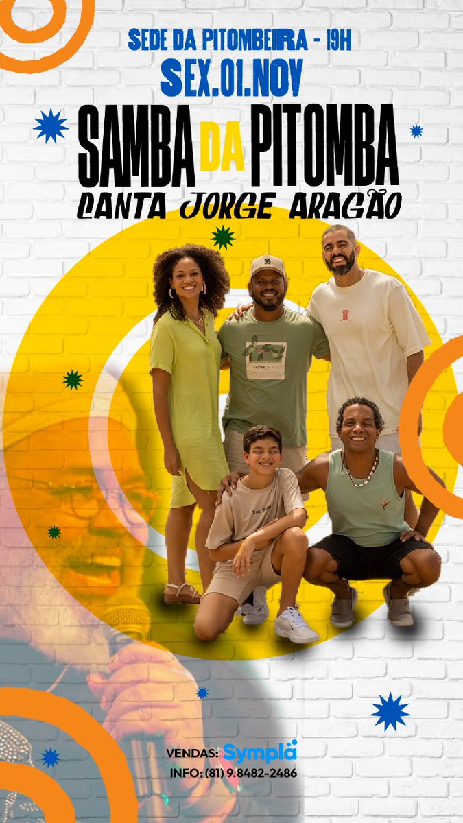 sambadapitomba's tweet image. Nosso próximo encontro já tem data e vai ser lindo embalados com um set maravilhoso de Jorge Aragão. Então se liga corre e garante teus ingressos. 
sympla.com.br/samba-da-pitom…
#aquiedapitomba