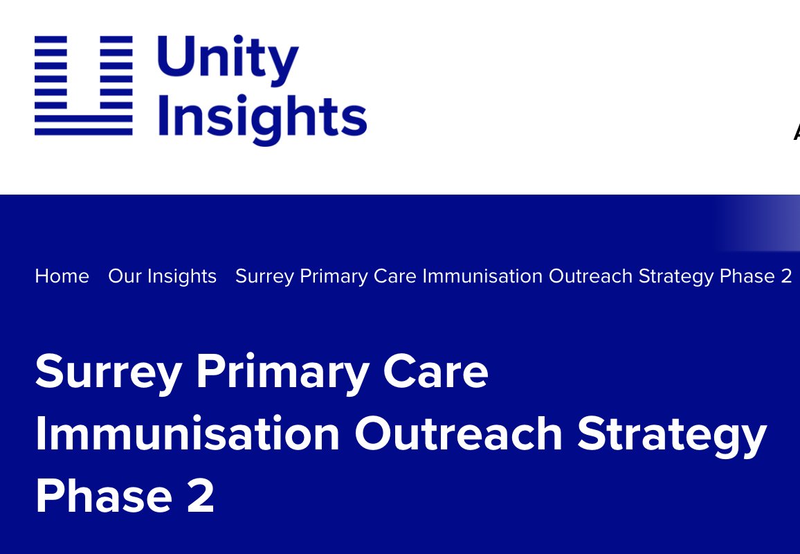 Alliance for Better Care CIC (NHS GP Federation) (@alliancebetter) on Twitter photo Under-served populations face various barriers to accessing health and social care. Without targeted interventions, the consequences are significant. <a href="/UnityInsights/">Unity Insights</a> writes about our Immunisation Outreach strategy in partnership with <a href="/SurreyHeartland/">Surrey Heartlands Health and Care Partnership</a>
bit.ly/3A9jA83 Under-served populations face various barriers to accessing health and social care. Without targeted interventions, the consequences are significant. <a href="/UnityInsights/">Unity Insights</a> writes about our Immunisation Outreach strategy in partnership with <a href="/SurreyHeartland/">Surrey Heartlands Health and Care Partnership</a>
bit.ly/3A9jA83