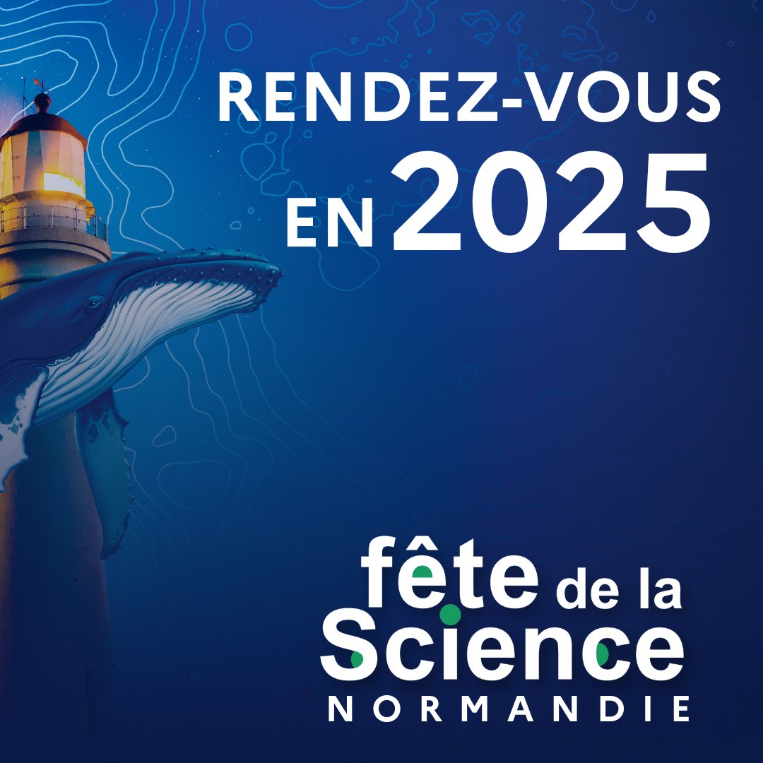 ✨ RDV l'année prochaine ✨

Un grand merci au public présent, aux scolaires, aux porteurs de projets, aux structures d’accueil, bref… Merci à celles et ceux qui ont fait de la #FDSnormandie une réussite ! 🧬