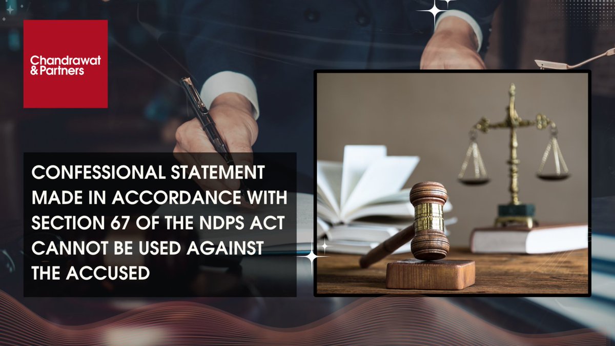 c_partnerslaw's tweet photo. The Karnataka High Court emphasized that the confession under Section 67 was not corroborated by any strong evidence, and there was no proof of contraband recovery.
Read More: https://t.co/5u56Pnj3H2
#ndpsact #indianevidenceact #corroborativeevidence https://t.co/XKudR0ro5R