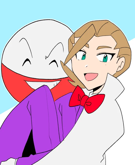 おまたせしました!依野さんの少ない線画で可愛い絵が描ける技能私も欲しいです～、、反応ありがとうございました!