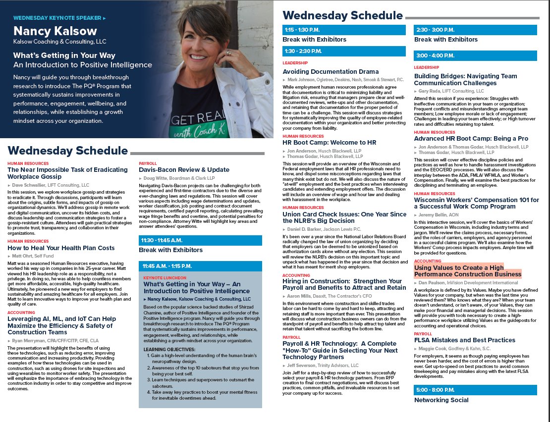 DP_letsgo's tweet image. Join me tomorrow at @ABCofWI HR &amp;amp; Business Administration Conference.  I'll be speaking at 3:00 PM to talk about how values impact your bottom line.

ABC Members: Hope to see you there!

#abcofwi #HR #speaker #danpaulsonletsgo