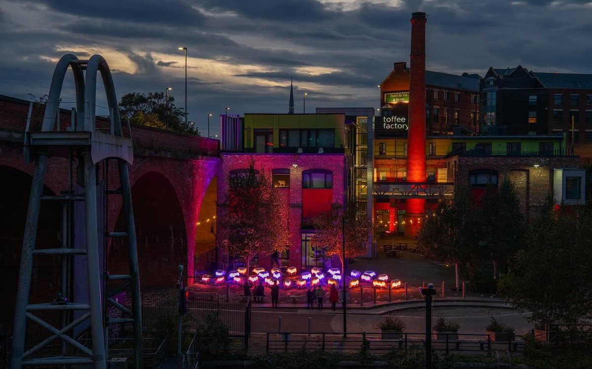 Illuminated Sheep (@illumsheep) on Twitter photo Our flock have already lit-up <a href="/ToffeeFactoryUK/">Toffee Factory</a> and Segedunum Roman Fort & Museum as part of their Urban Adventure, from TONIGHT ewe can catch them at <a href="/NclCathedral/">Newcastle Cathedral</a>!
📆 Tuesday 22 - Thursday 24 October
⏰ 6.30 - 8.30pm
ℹ️ queenshall.co.uk/whats-on/illum…
Photo: Colin Davison Photography Our flock have already lit-up <a href="/ToffeeFactoryUK/">Toffee Factory</a> and Segedunum Roman Fort & Museum as part of their Urban Adventure, from TONIGHT ewe can catch them at <a href="/NclCathedral/">Newcastle Cathedral</a>!
📆 Tuesday 22 - Thursday 24 October
⏰ 6.30 - 8.30pm
ℹ️ queenshall.co.uk/whats-on/illum…
Photo: Colin Davison Photography