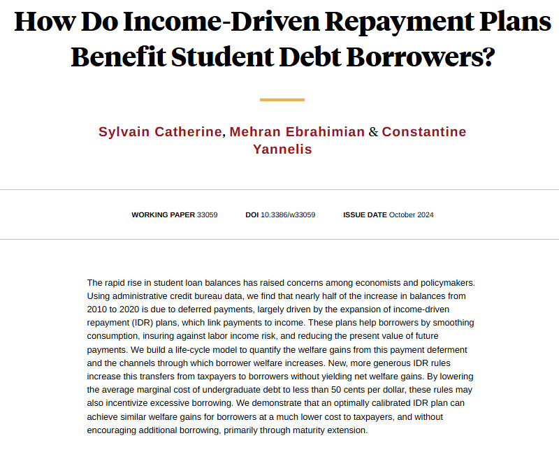 NBER (@nberpubs) on Twitter photo Examining whether the rapid rise in student loan balances has reflected better-off borrowers, from <a href="/sc_cath/">Sylvain Catherine</a>, <a href="/MehranE6790/">Mehran Ebrahimian</a>, and Constantine Yannelis nber.org/papers/w33059 Examining whether the rapid rise in student loan balances has reflected better-off borrowers, from <a href="/sc_cath/">Sylvain Catherine</a>, <a href="/MehranE6790/">Mehran Ebrahimian</a>, and Constantine Yannelis nber.org/papers/w33059