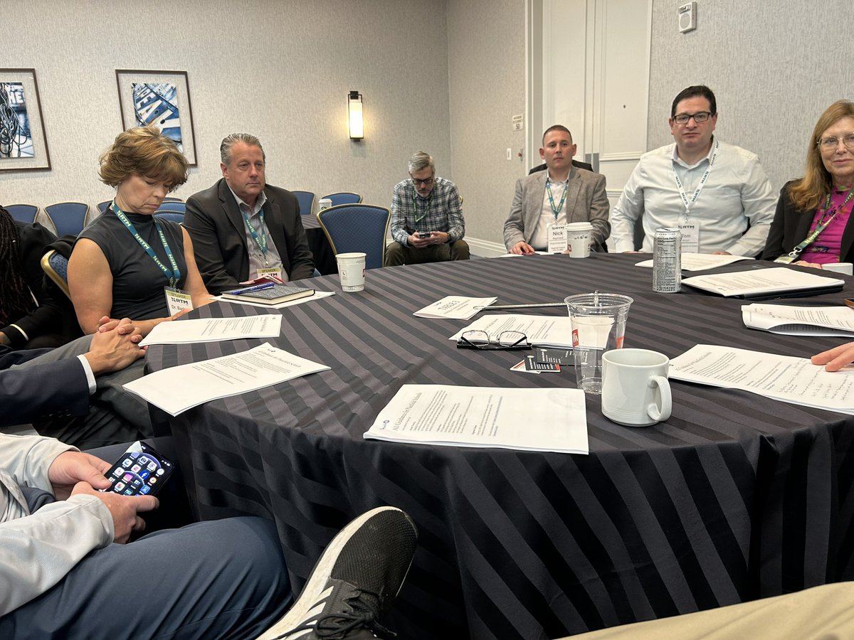 Great conversation on AI  at #RTMK12