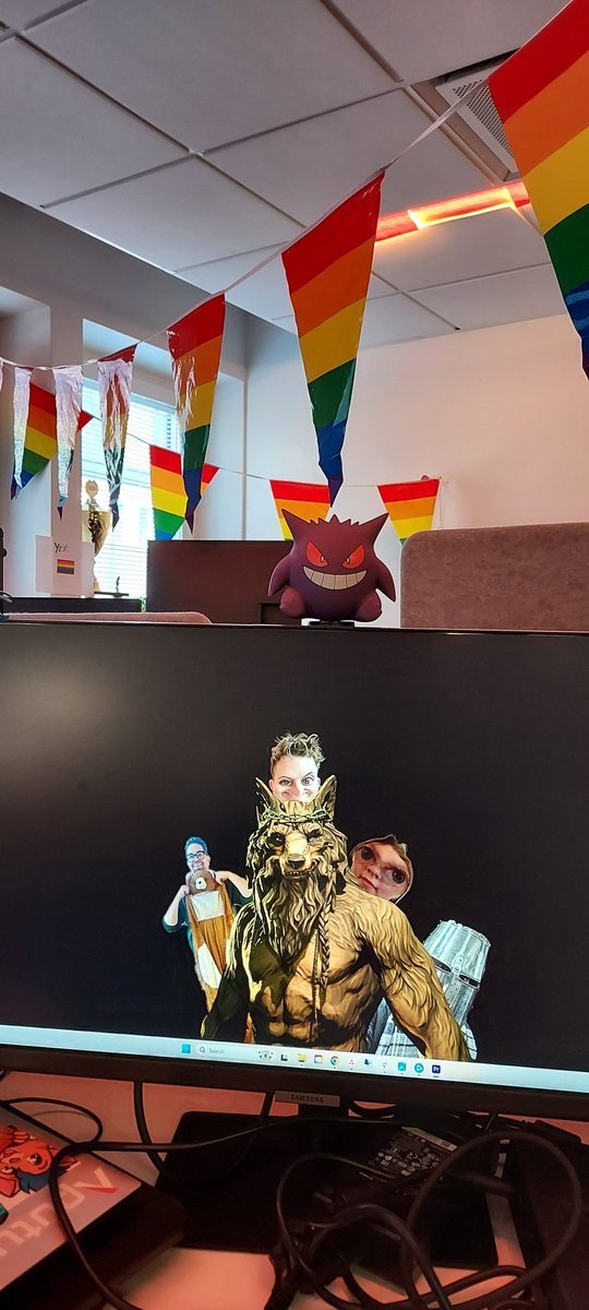 The view from my desk got an upgrade today.