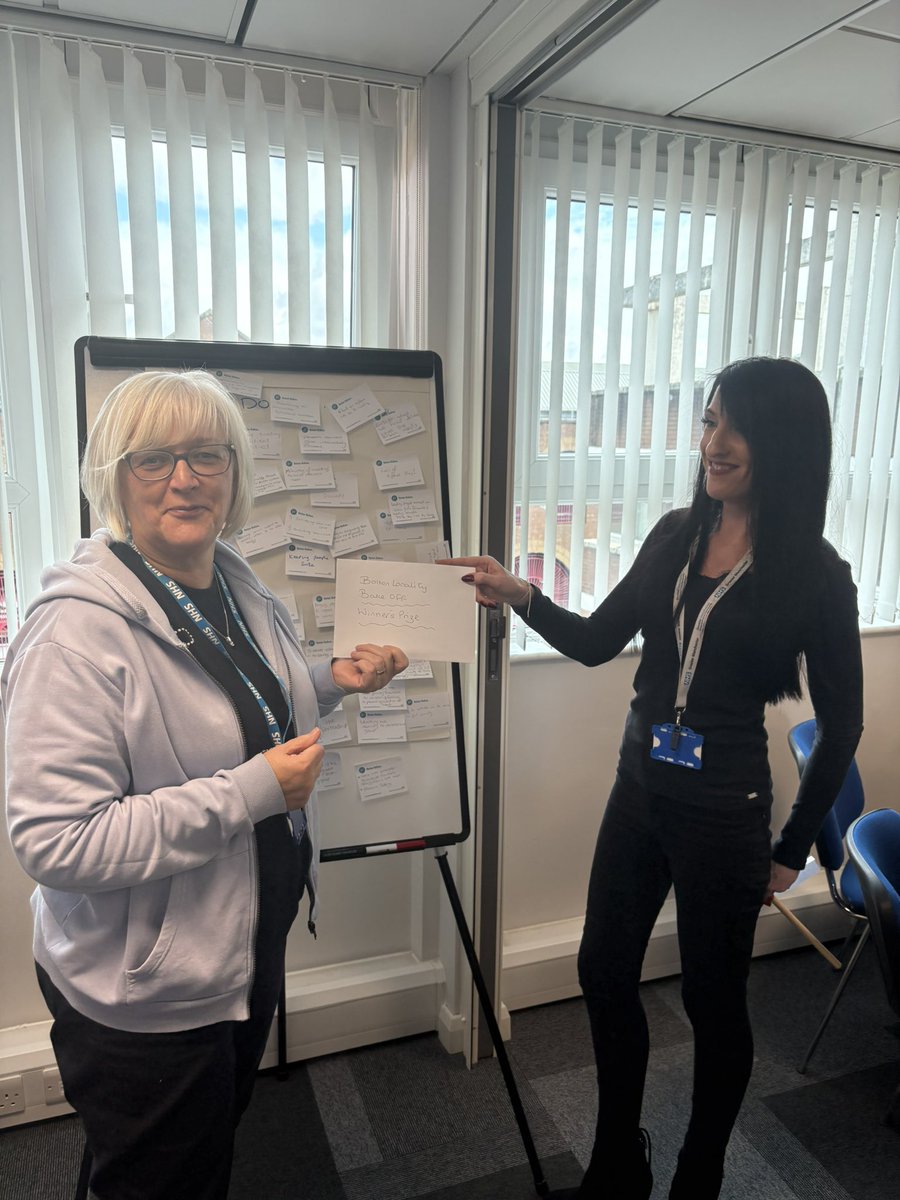 The winner of the Bolton Bake Off!!