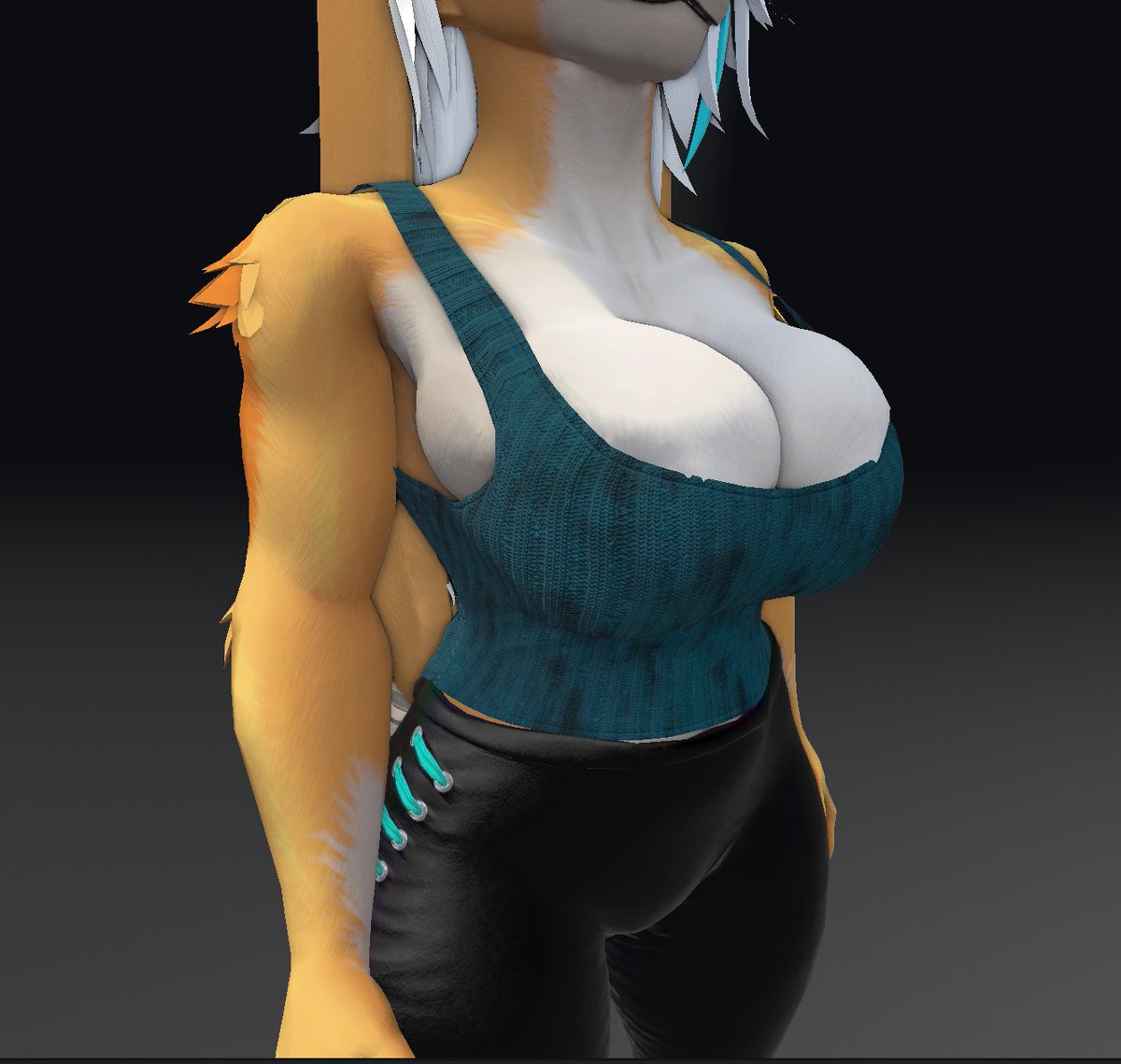 Whipped up a new tank top for the autumn season, i'll have to take some proper pictures later