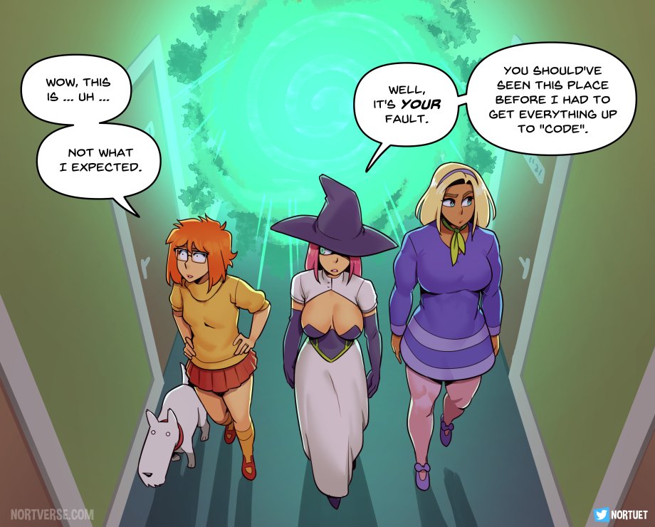 Nortverse: Tara and Beverly tweet media