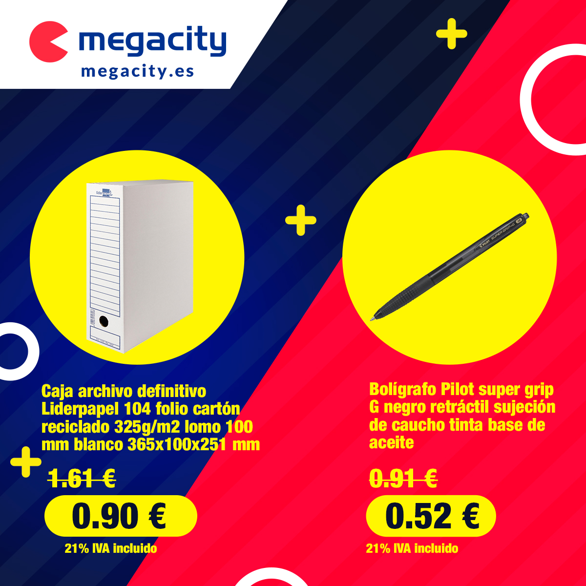 Material de Oficina y Material Escolar Megacity tweet media