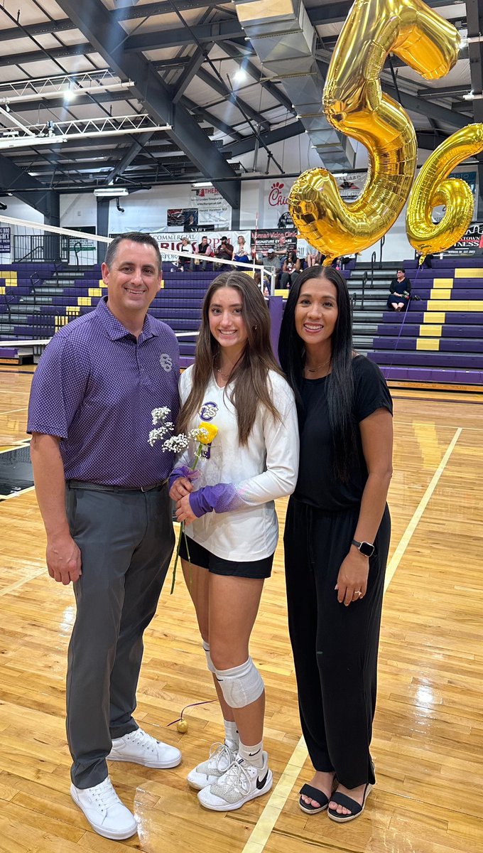 Thankful for a great senior year with CCS VB!  Proud of our team!