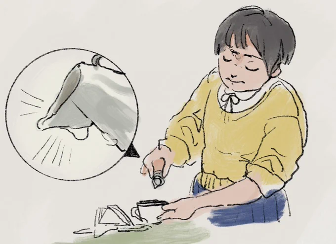 こういう絵柄もあるよの時間 