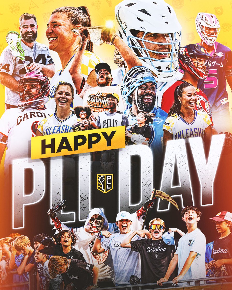 PremierLacrosse's tweet image. HAPPY #PLLDAY TO ALL WHO OBSERVE! 🥳🥍

Six years of the PLL.
Many more to come.